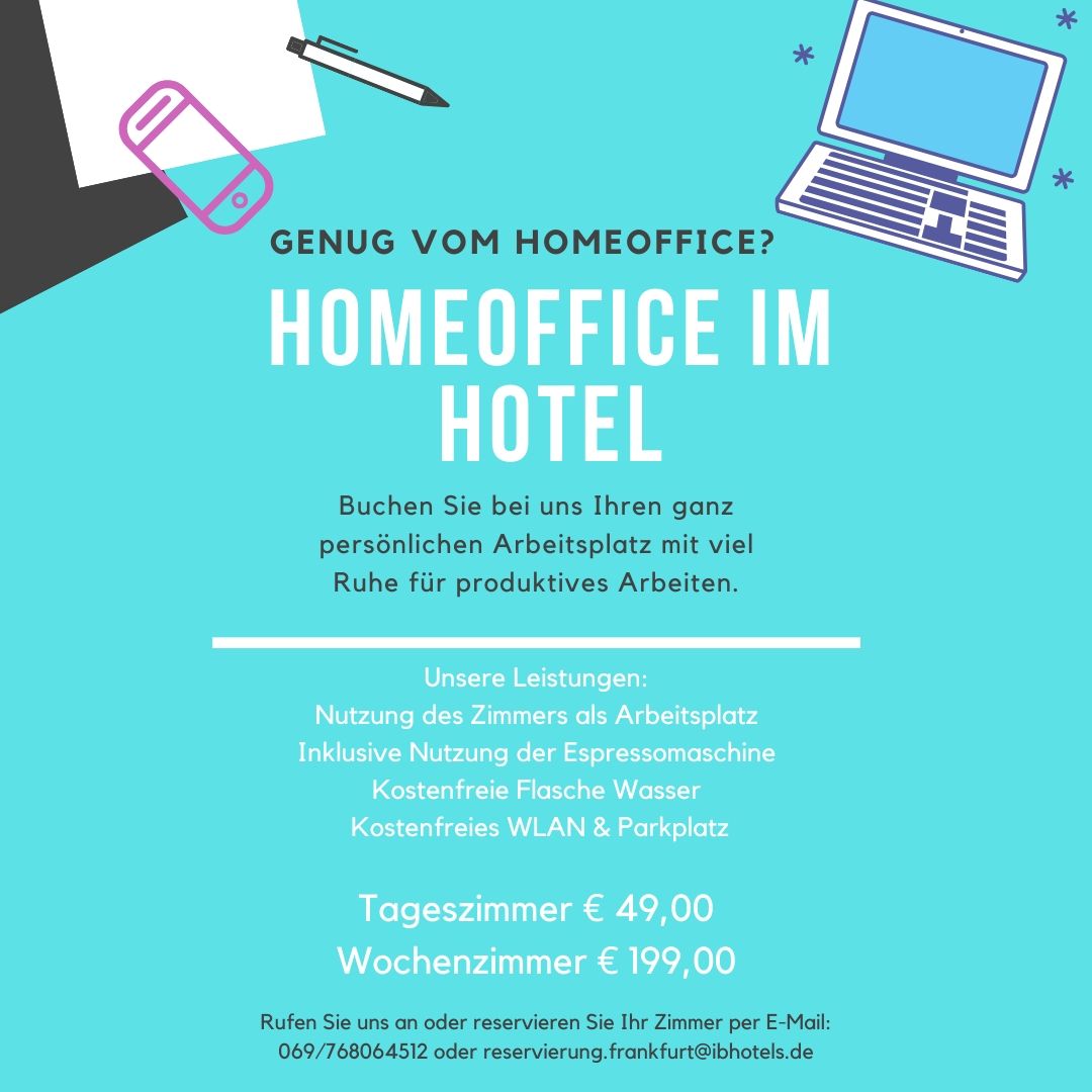 Homeoffice im Hotel Homeoffice im Hotel