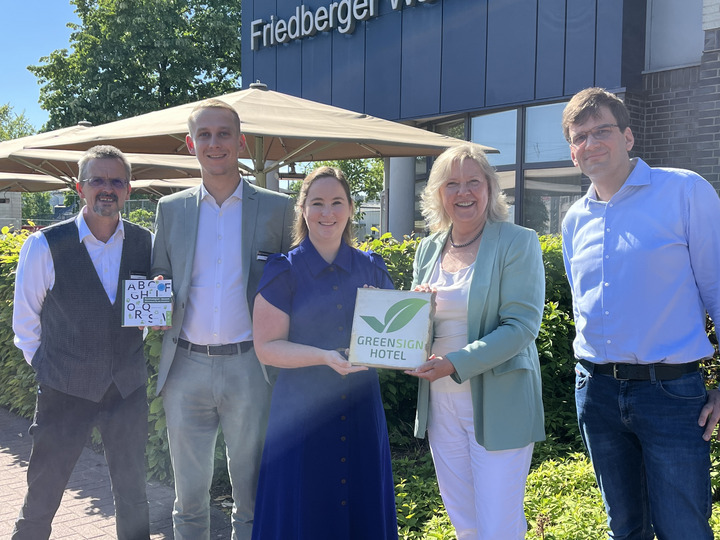 Zertifikatsübergabe GreenSign Zertifikatsübergabe GreenSign