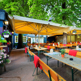 Friedberger Warte Innenhof